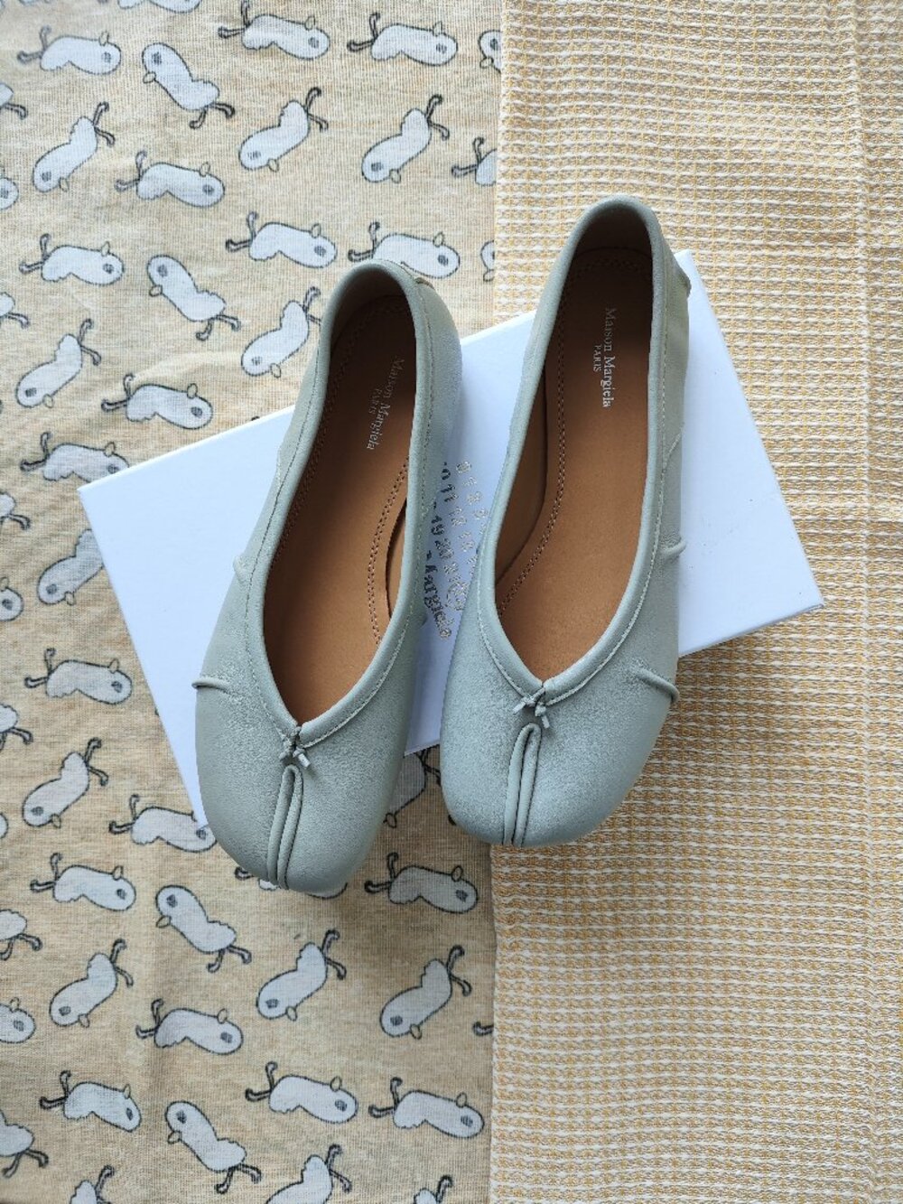 Maison Margiela Split-Toe Ballet Shoes